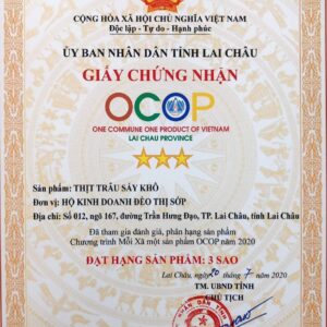 Thịt Trâu Sấy Khô