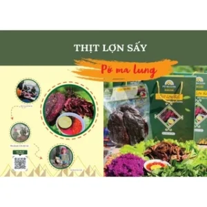 Thịt trâu sấy Pờ Ma Lung