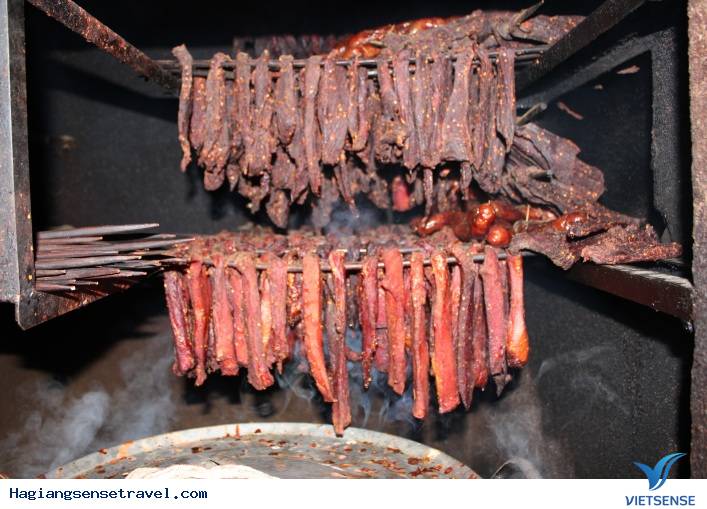 Thịt trâu gác bếp hà Phớ liên hệ 0988558990